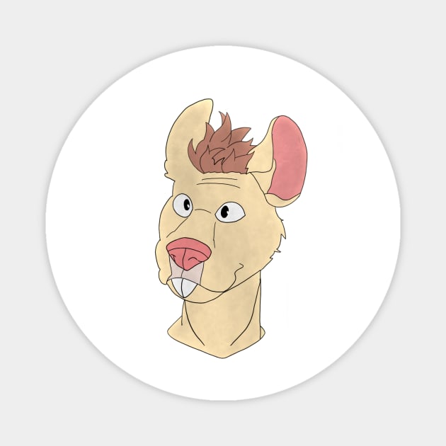 Anthro mouse face Magnet by Veleno